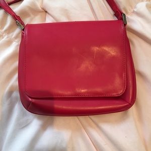 Red Liz Claiborne small crossbody